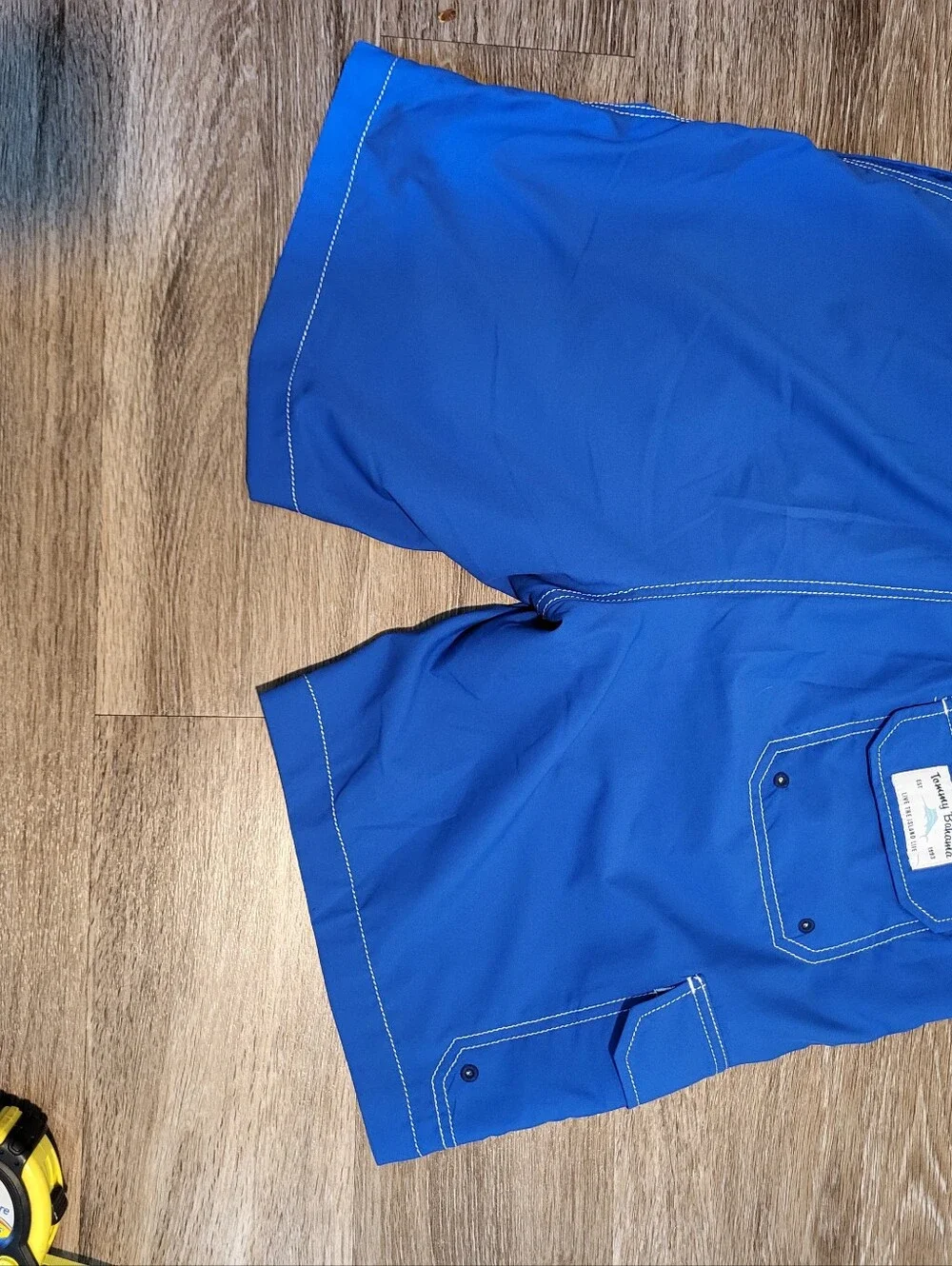 Tommy Bahama Royal Blue Swim Board Shorts with Coral Logo